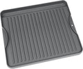 Cast Iron Griddle for Camp Chef, Reversible Griddle for Outdoor Cooking 14" x by Uniflasy