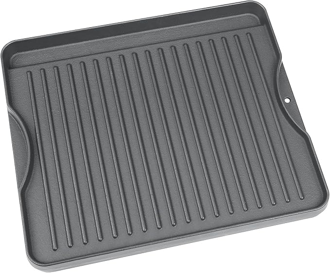 Cast Iron Griddle for Camp Chef, Reversible Griddle for Outdoor Cooking 14" x by Uniflasy