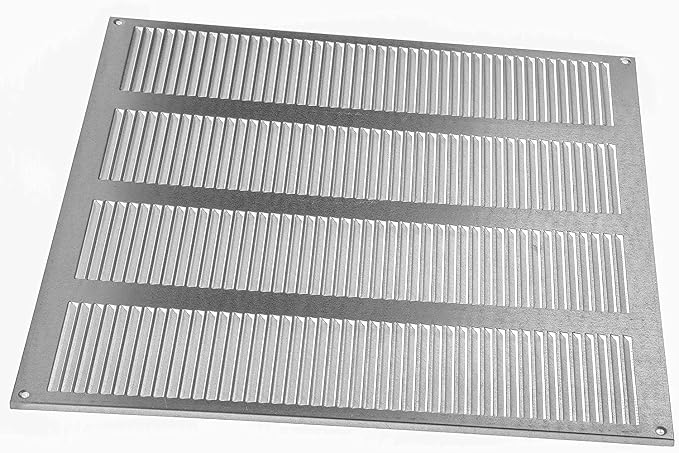 Repa Market Air Vent Cover 16x16 Inch Galvanized Steel Louvered Grill Cover - Image 9