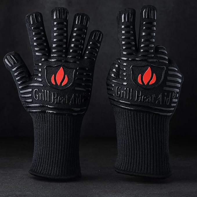 GRILL HEAT AID BBQ Grill Gloves 1472°F - Image 9