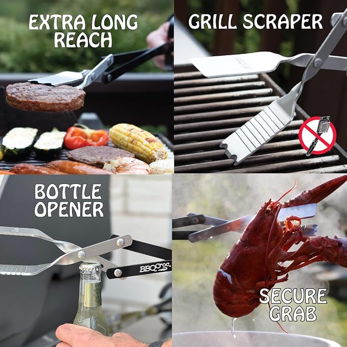 3-in-1 Barbecue Tool 21-inch by BBQ Croc - Image 2