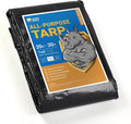 GUARD SHIELD Black Tarp Waterproof 20x20 Feet Medium Duty All Purpose Poly by GUARDSHIELD