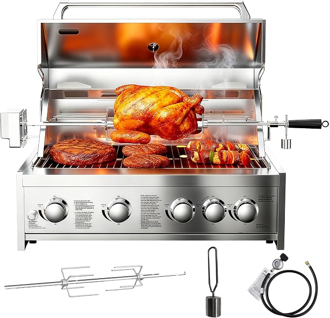 BODEGA 30 Inch 5-Burner Propane Gas Grill by BODEGA