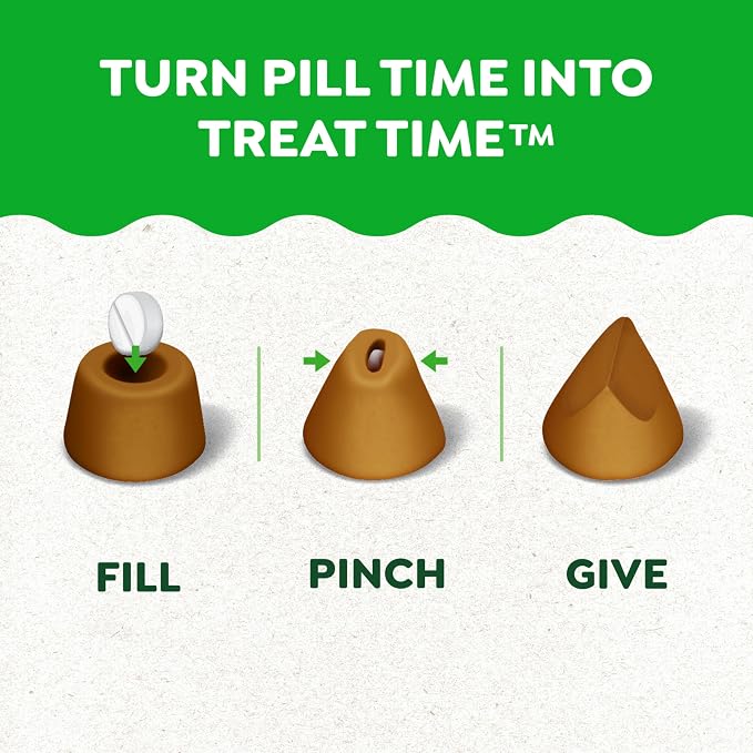 Greenies Pill Pockets for Dogs, Large Size Soft Dog Treats, Chicken Flavor and - Image 3
