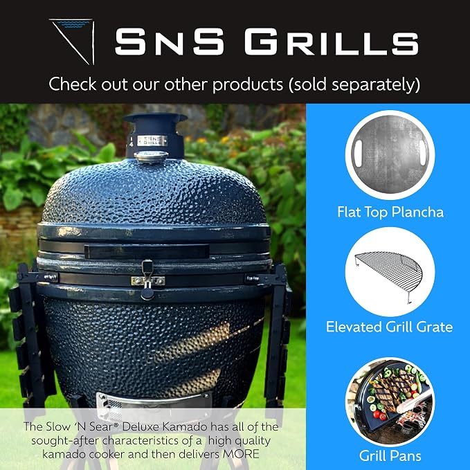 SnS Grills Slow ‘N Sear® 5-Piece Cooking System - Image 8
