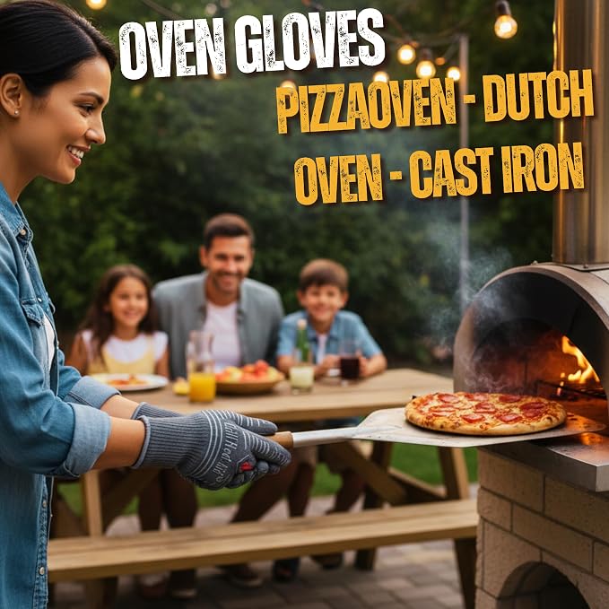 GRILL HEAT AID BBQ Grill Gloves 1472°F - Image 4