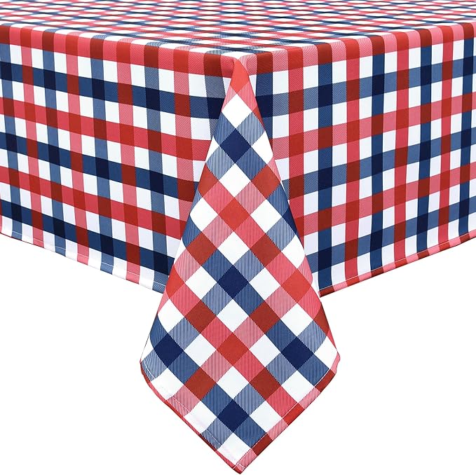 Classic Gingham Tablecloth Fabric - Image 2