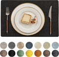 Romanstile Vinyl Placemats Set of 12-12 X 17 Inch by Romanstile