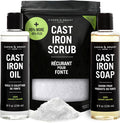 CARON & DOUCET – New Ultimate Cast Iron Set: Seasoning Oil, Cleaning Soap & by CaronDoucet