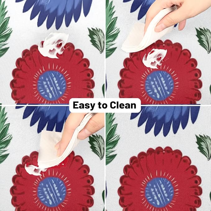 Round Tablecloth Waterproof Table Cloth - Image 4