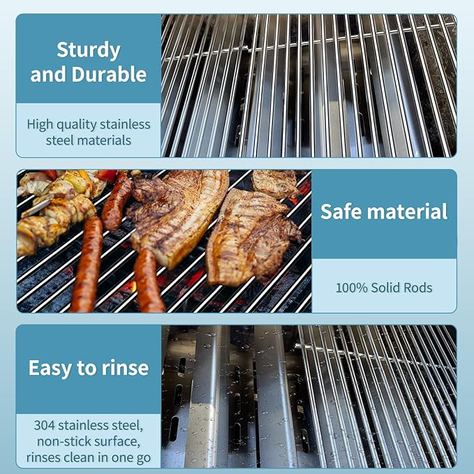 146.16197211 16 1/5” Stainless Steel Grates - Image 6