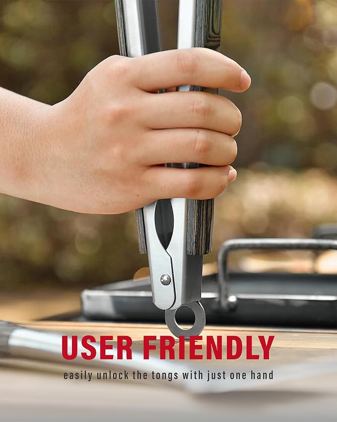 Stainless Steel BBQ Tool Set - Image 3
