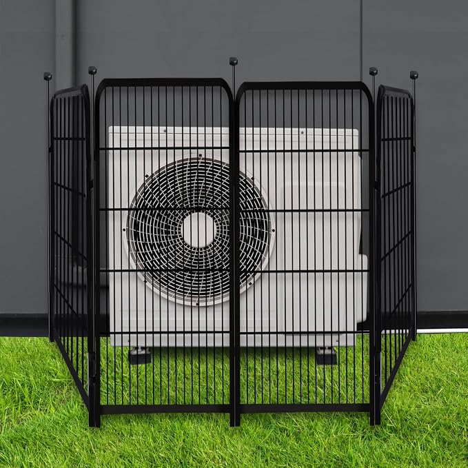 Garden Fencing 36 Inch High, 4 Panels Total 8.9 Ft Dog Fence Outdoor - Image 6