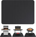 Under Grill Mats for Outdoor Grill Double-Sided Fireproof Mat for Under Fire by LindasEssentials