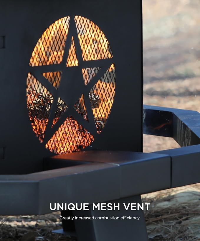 26 inch Fire Pit, Outdoor Fire Pit - Image 3