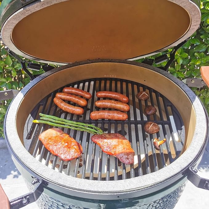 Cast Iron Cooking Grid for Large Big Green Egg Accessories, Grate Grids for Any - Image 4