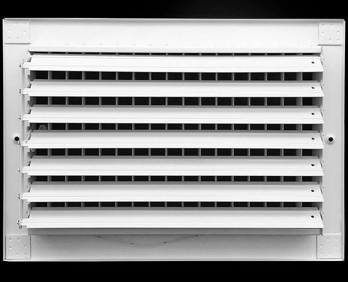 HVAC Premium 12"w X 8"h Adjustable AIR Supply Diffuser - Image 3