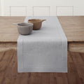 Solino Home Linen Soft Grey Table Runner 132 Inches Long by SolinoHome