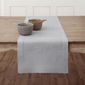 Solino Home Linen Soft Grey Table Runner 90 Inches Long by SolinoHome
