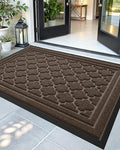 Color&Geometry Large Front Door Mat Outside Entrance, Heavy Duty Non Slip Low by COLORG