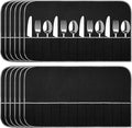 Hillban 12 Pcs Anti Tarnish Silver Storage Bags Silver Storage Cloth Felt by Hillban