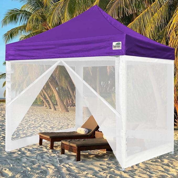 Eurmax USA 10'x10' Pop-up Canopy Tent Commercial Instant Canopies - Image 2