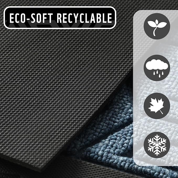 Yimobra Doormat Outdoor Entrance 29.5x17, All-Weather Waterproof Outdoor Mats - Image 3