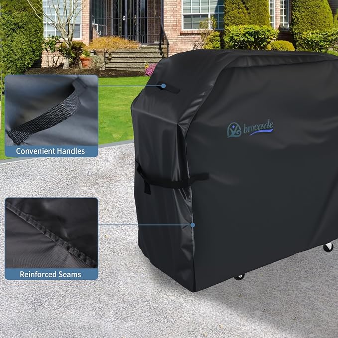 Grill Cover, Heavy Duty BBQ Grill Cover - Image 5