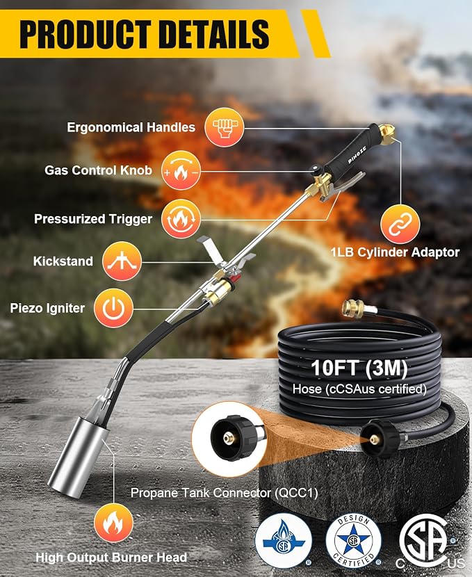 Propane Torch Weed Burner - Image 5