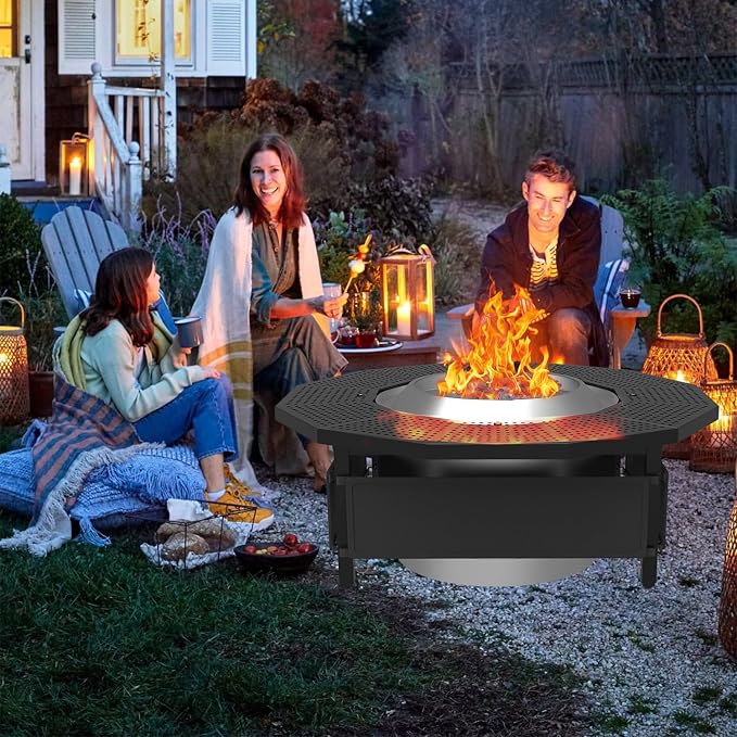 Fire Pit Surround Tabletop for Solo Stove Bonfire Ranger 2.0, - Image 8