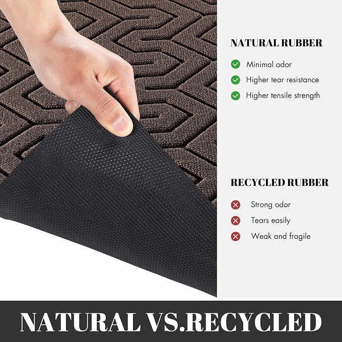 Yimobra 72x24 Indoor Outdoor Runner Rug, Heavy-Duty Entrance Mat - Image 6