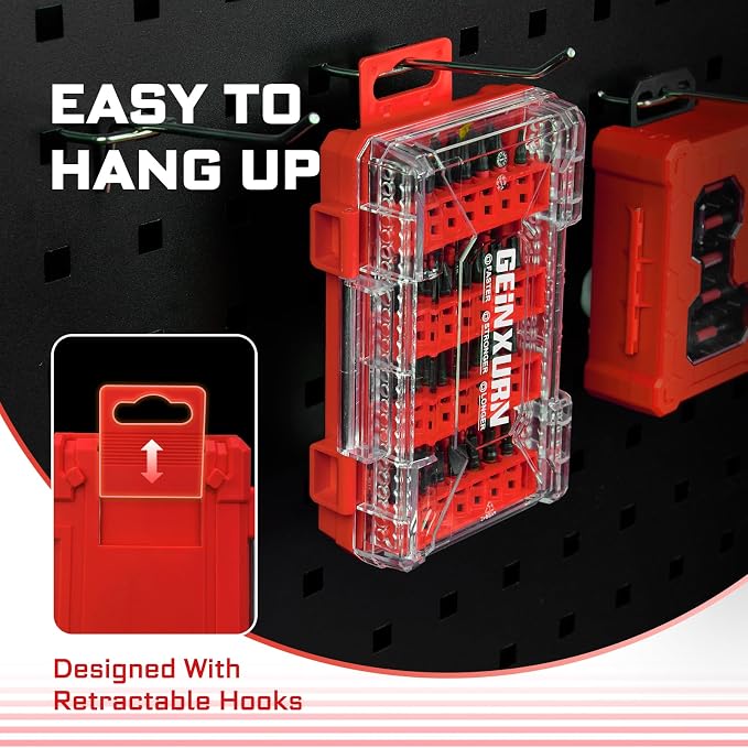 1Pc Red Storage Box Case, small parts box - Image 8