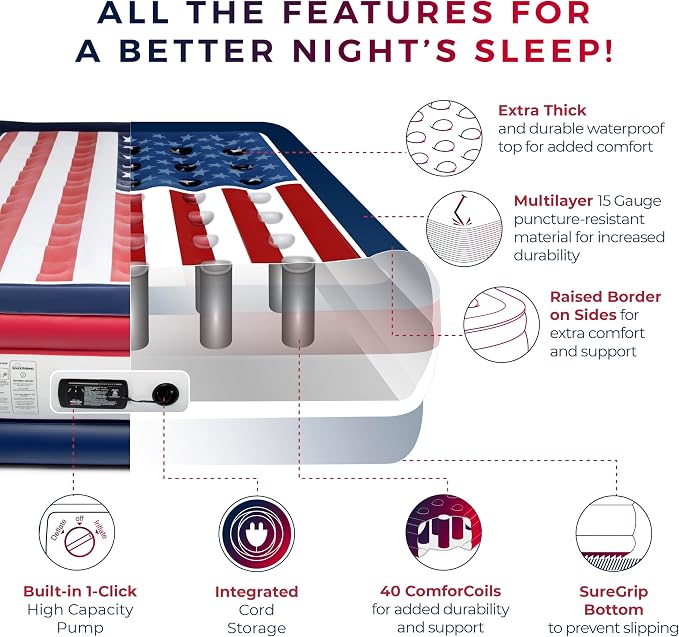 SoundAsleep Dream Series Luxury USA Air Mattress - Image 2