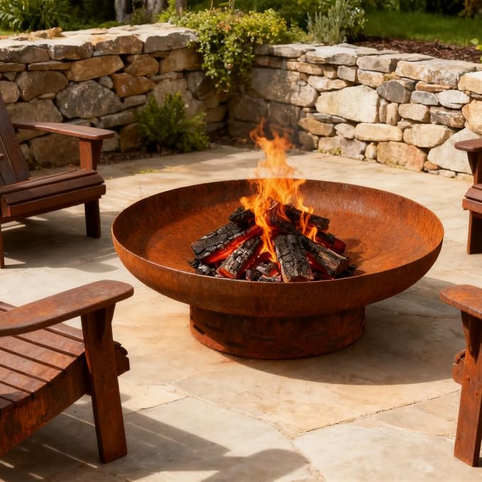 KOL 35" Dia. Heavy-Duty Fire Pit - Image 2