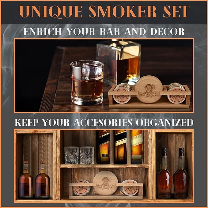 Cocktail Smoker Kit | Whiskey Smoker Kit | Bourbon Smoker kit | Old Fashioned - Image 2