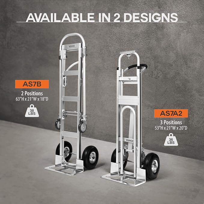 Vergo Industrial Convertible Hand Truck - Image 5