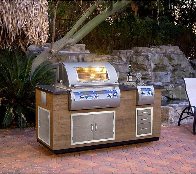Stanbroil Outdoor Kitchen Drawers Triple BBQ Drawers 15" W x 21.3" H x 23" D - Image 2