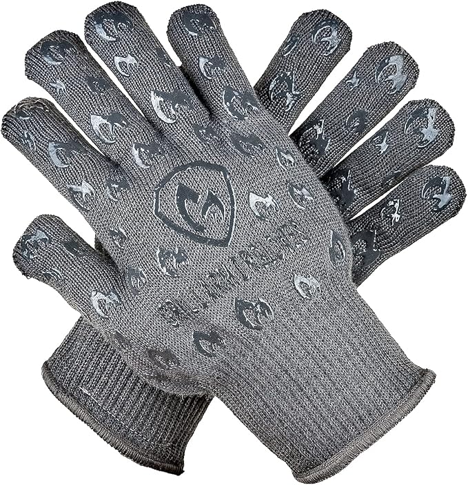 Oven Gloves with Fingers by GrillArmorGloves