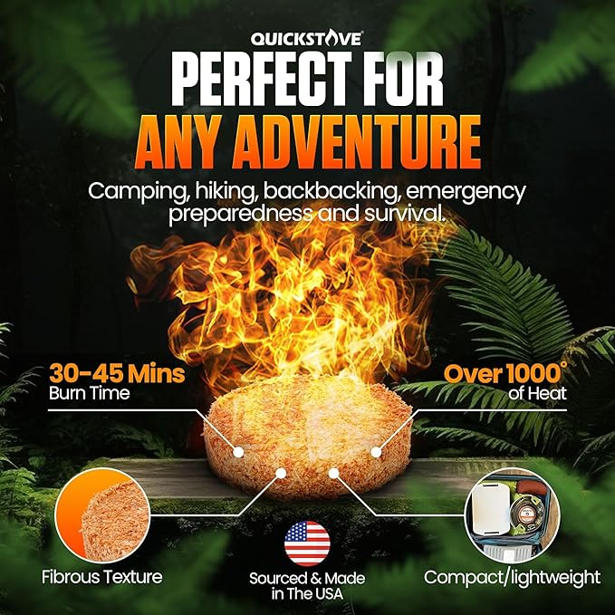 Fire Starters – Waterproof Emergency Fuel Disks - Image 2