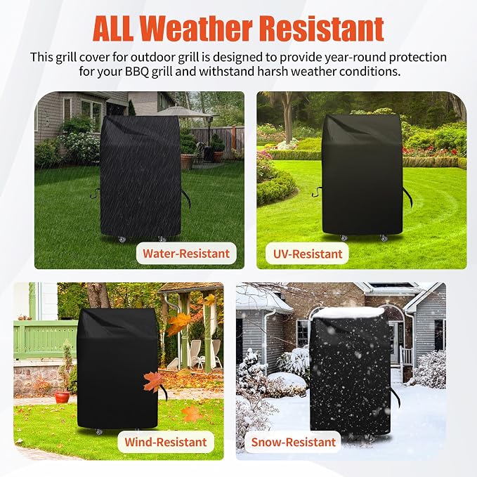 Grill Cover 30in, iCOVER Waterproof BBQ Covers - Image 7