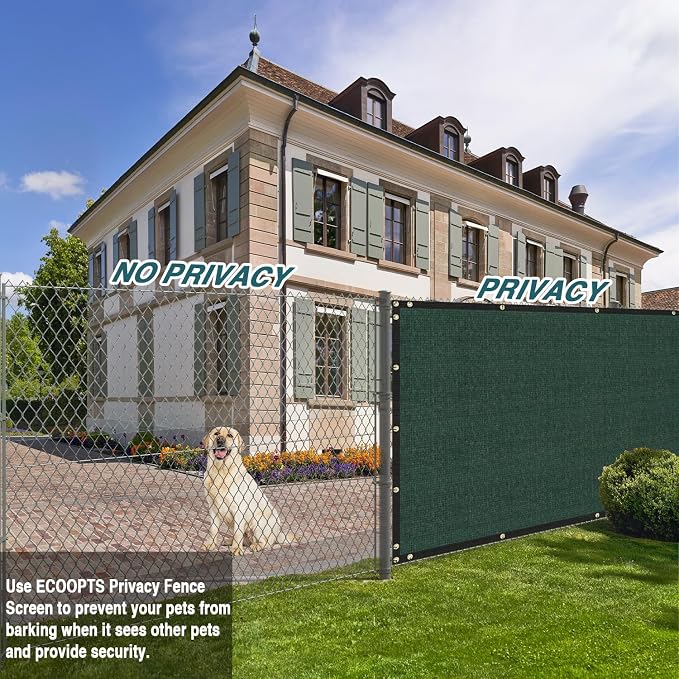 ECOOPTS 8'x52' Privacy Fence Screen Windscreen - Image 3