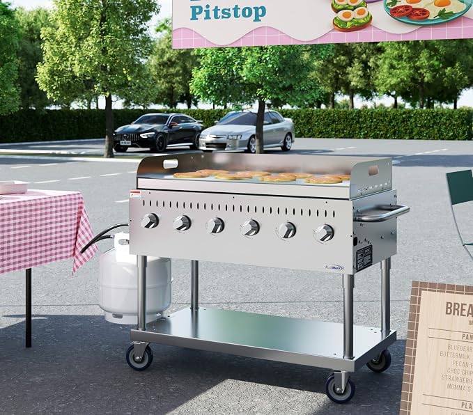 48 in. Commercial Outdoor Propane Gas Grill - Image 5