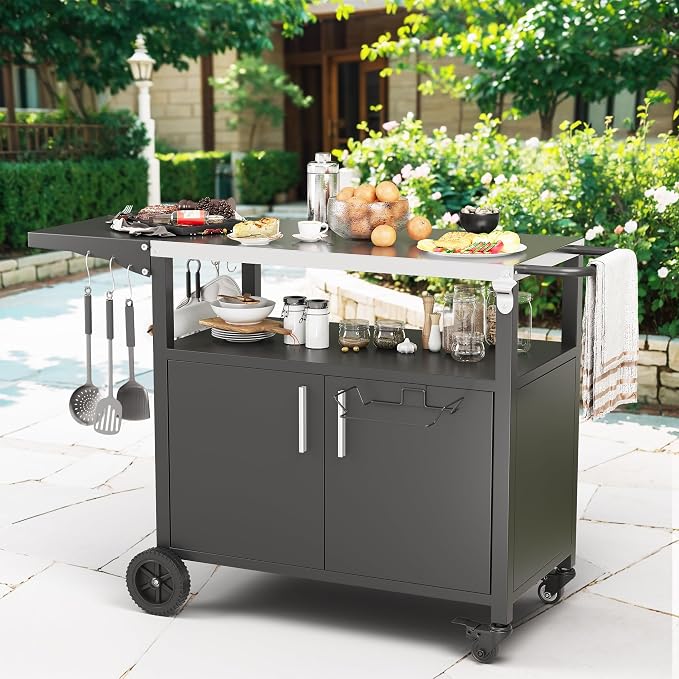 JY QAQA Outdoor Grill Cart - Image 7