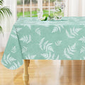 misaya Rectangle Waterproof Vinyl Table Cloth, Wipeable Tablecloth by misaya