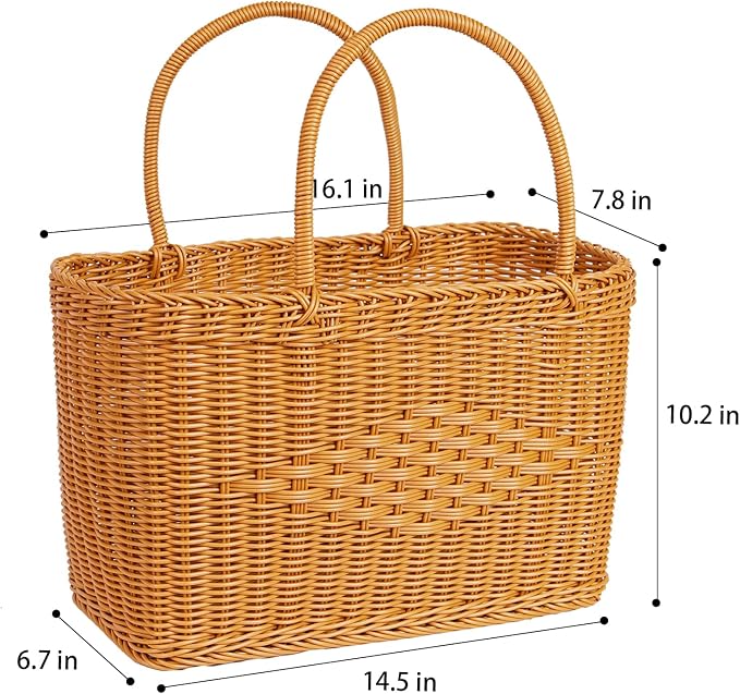 Big Picnic Basket-40cm Diameter - Image 6