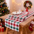 Christmas Checkered Table Runner by QueenDream