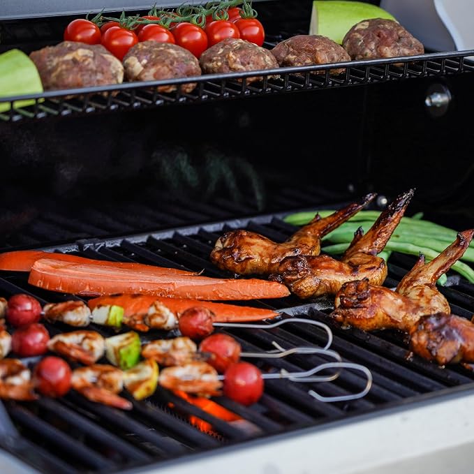 Monument Grills Outdoor Barbecue Stainless Steel 3 Burner Propane Gas Grill - Image 7