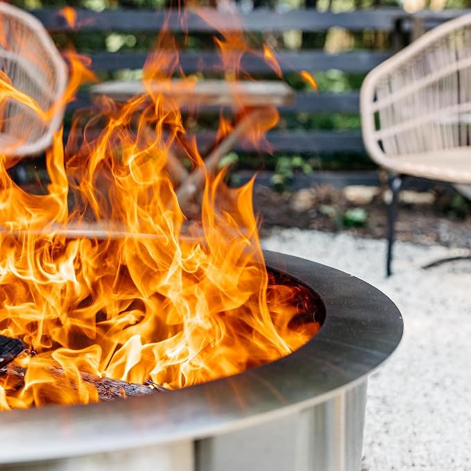 Breeo Smokeless Fire Pit | 22.1 inch Smokeless Firepit - Image 3