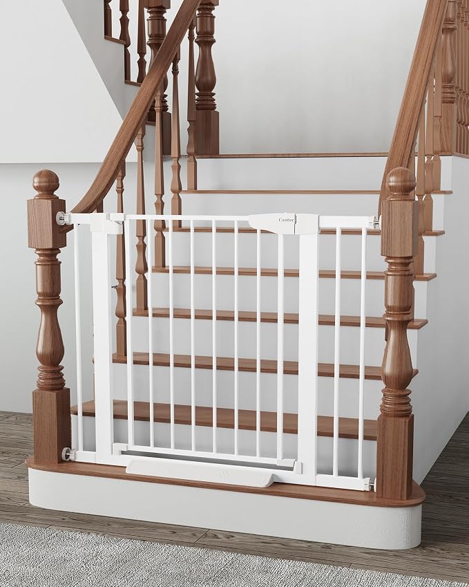 Cumbor 29.7-40.6" Baby Gate for Stairs, Mom's Choice Awards Winner-Dog Gate for by Cumbor