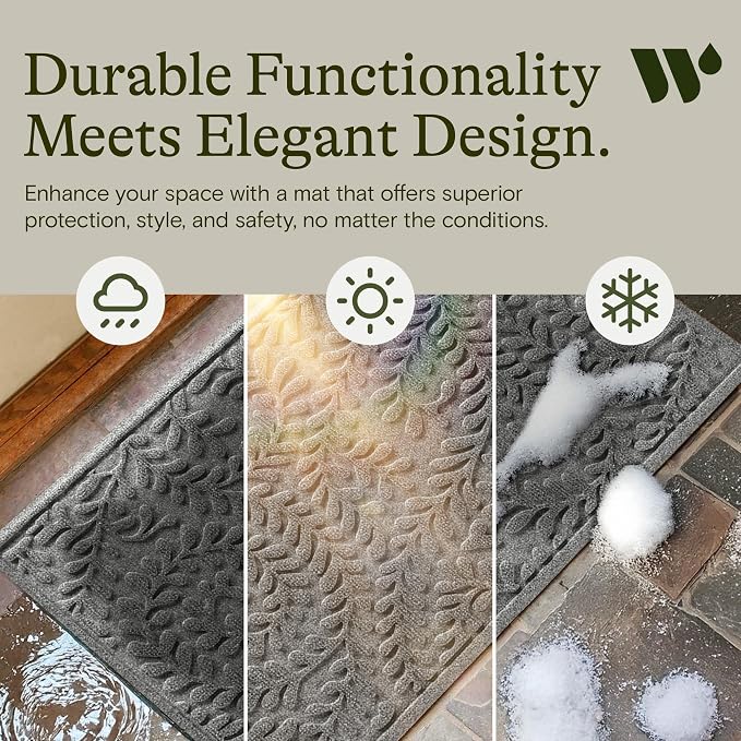 WaterHog Indoor/Outdoor Door Mat, Made in USA, Durable & Skid-Resistant Front - Image 7